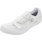 Chaussures de vélo Shimano blanches Pointure 50 look fashion 