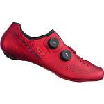 Chaussures de vélo Shimano rouges Pointure 43 look fashion 
