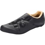 Chaussures de vélo Shimano noires en cuir synthétique Pointure 37 pour femme 