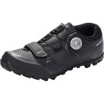 Chaussures de vélo Shimano noires en cuir synthétique Pointure 41 pour homme 