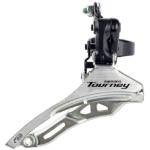 Shimano derailleur avant 3 x 6 7 vitesses 3 x 6 7v tourney fd ty300 down swing top pull high clamp