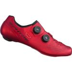 Chaussures de vélo Shimano rouges Pointure 47 look fashion 