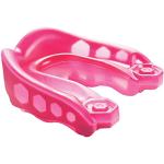 Protège-dents de rugby Shock Doctor roses en plastique 