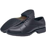 Chaussures oxford Shoes for Crews noires en cuir anti glisse classiques pour homme 