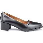 Escarpins Shoes for Crews noirs en cuir en cuir classiques pour femme 