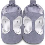 Chaussures Shooshoos grises à motif papillons en cuir Pointure 24 look fashion pour enfant 