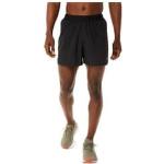 Shorts de running Asics Road noirs en fil filet Taille XS pour homme en promo 