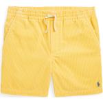 Shorts en velours de créateur Ralph Lauren Polo Ralph Lauren jaunes en velours enfant Taille 14 ans 