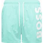 Shorts de bain saison été de créateur HUGO BOSS BOSS bleus en polyamide Taille L pour homme en promo 