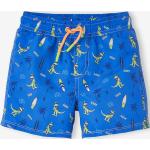 Shorts de bain Vertbaudet bleus en polyester Taille 12 ans pour garçon en promo de la boutique en ligne Vertbaudet.fr 