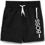 Shorts de bain HUGO BOSS BOSS noirs à rayures en polyester de créateur Taille 8 ans pour garçon de la boutique en ligne Hugoboss.fr avec livraison gratuite 