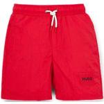 Shorts de bain rouges à logo en polyamide Taille 6 ans look sportif pour garçon de la boutique en ligne Hugoboss.fr avec livraison gratuite 