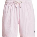Shorts de bain de créateur Ralph Lauren Polo Ralph Lauren roses en coton mélangé Taille L classiques pour homme 