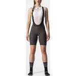 Shorts de cyclisme Castelli gris Taille L pour femme 