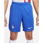 Shorts de football Nike Football bleus FFF look fashion pour homme 