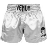 Venum Short de Muay Thai Classic - Argent/Noir - XXL