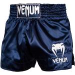 Short de Muay Thai Venum Classic - Bleu marine/Blanc - S