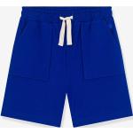 Shorts Petit Bateau bleu marine en coton à motif bateaux Taille 3 ans look sportif pour garçon de la boutique en ligne Vertbaudet.fr 