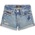 Shorts en jean Ralph Lauren Polo Ralph Lauren en coton mélangé de créateur pour fille de la boutique en ligne Ralph Lauren 