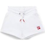 Shorts blancs à logo en coton Taille 16 ans pour fille de la boutique en ligne Hugoboss.fr avec livraison gratuite 