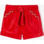 Shorts en velours Vertbaudet rouges en velours Taille 10 ans pour fille de la boutique en ligne Vertbaudet.fr 