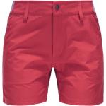Pantalons de randonnée Haglöfs rouges petite look fashion pour femme 