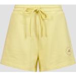 Shorts adidas by Stella Mccartney jaunes en éponge bio Taille L look sportif pour femme 