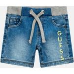 Shorts en jean Guess bleus en coton mélangé enfant classiques 