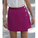 Jupes short violettes en polyester Tailles uniques pour femme en promo 