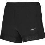 Shorts de running Mizuno noirs imperméables Taille XL pour homme en promo 