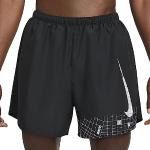 Shorts de running Nike Challenger noirs respirants Taille M look fashion pour homme 