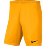 Shorts Nike Park jaunes enfant look sportif 