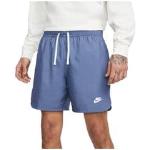 Shorts fluides Nike Sportswear bleus Taille L look sportif en promo 