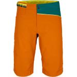 Vêtements de randonnée Ortovox orange en laine de mérinos vegan Taille M look fashion pour homme 