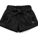 Shorts taille haute HUGO BOSS BOSS noirs en cuir synthétique de créateur Taille 14 ans pour fille de la boutique en ligne Hugoboss.fr avec livraison gratuite 