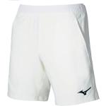Shorts Mizuno Flex blancs à logo en polyester Taille XL look sportif pour homme 