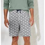 Pyjashorts gris en coton Taille 3 XL pour homme en promo 