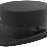 Chapeaux en feutre de mariage noirs en feutre Taille XL steampunk pour femme 