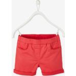 Shorts Vertbaudet rouges en coton Taille 7 ans pour fille en promo de la boutique en ligne Vertbaudet.fr 