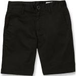 Shorts chinos Volcom Frickin noirs look fashion pour homme 