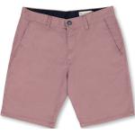 Shorts chinos Volcom Frickin marron look fashion pour homme 