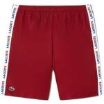 Shorts de tennis Lacoste rouge bordeaux Taille XL pour homme 