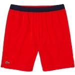 Shorts de tennis Lacoste rouges en taffetas Taille XL pour homme 