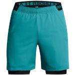 Shorts de tennis Under Armour Vanish turquoise Taille S pour homme 