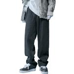 Jeans baggy noirs patchwork Taille XS look Hip Hop pour homme 