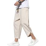 Pantalons baggy beiges Taille 3 XL look casual pour homme 