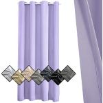 Rideaux violet clair isolants thermiques en lot de 1 modernes 
