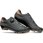 Chaussures de vélo Sidi marron en cuir synthétique Pointure 42 pour homme en promo 