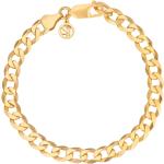 Bracelets en argent Sif Jakobs jaunes en or finition brillante 18 carats personnalisés 