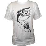 T-shirts blancs à motif requins Taille XXL pour homme 